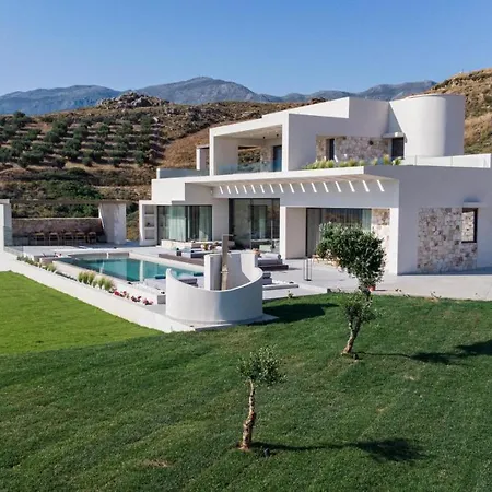 Villa 7 Seas - With Amazing View Lefkogeia Exterior photo